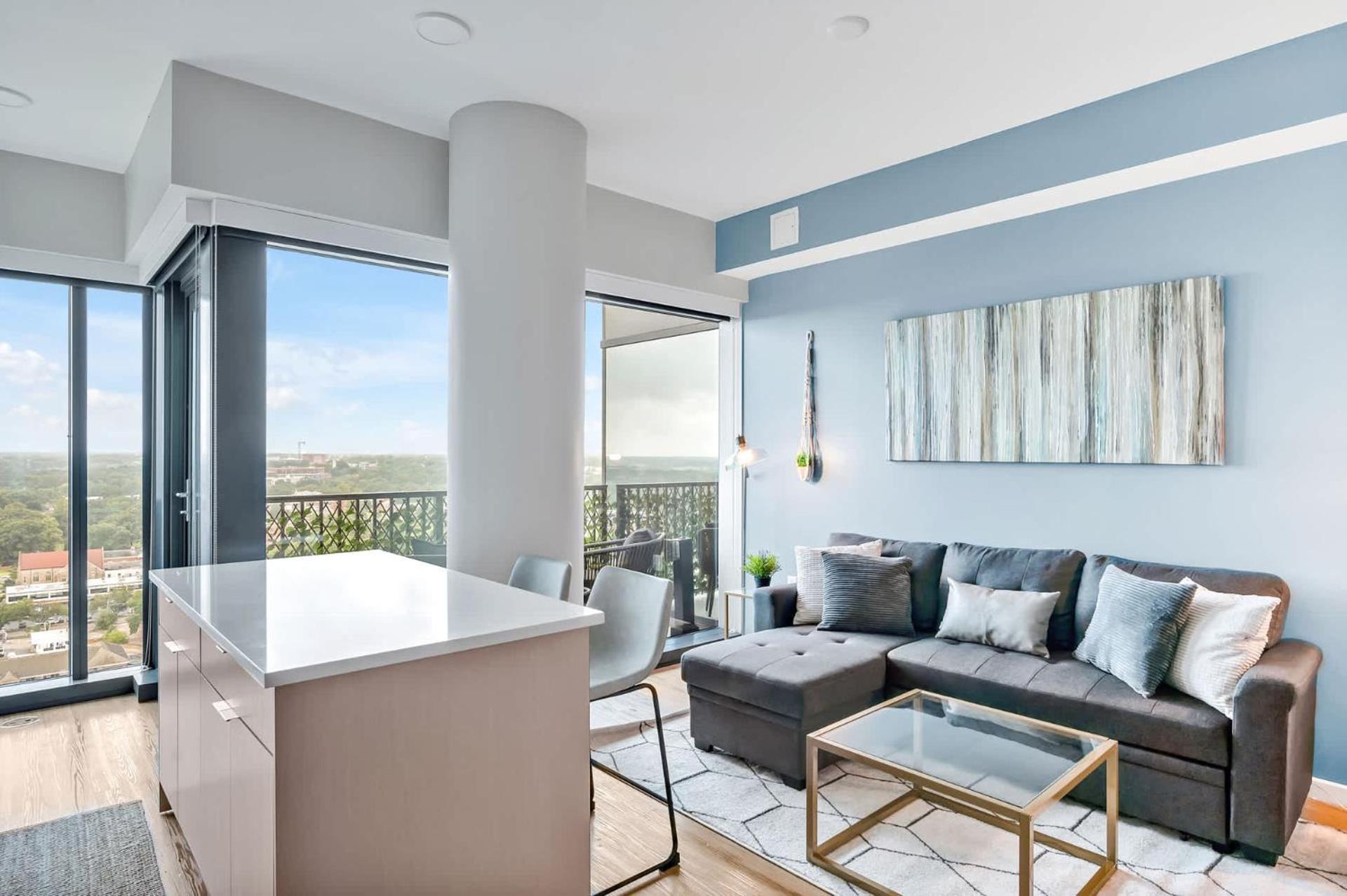 High-Rise Apt Raleigh Free Parking & Sunset View 1 Экстерьер фото